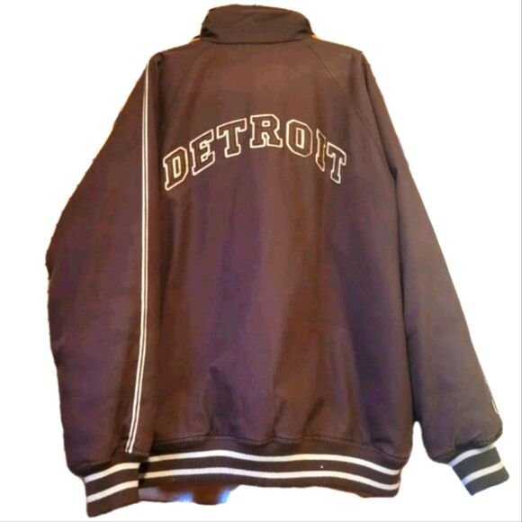 Vintage Down & Dirty DETROIT varsity Jacket Size 2XL - Picture 3 of 7